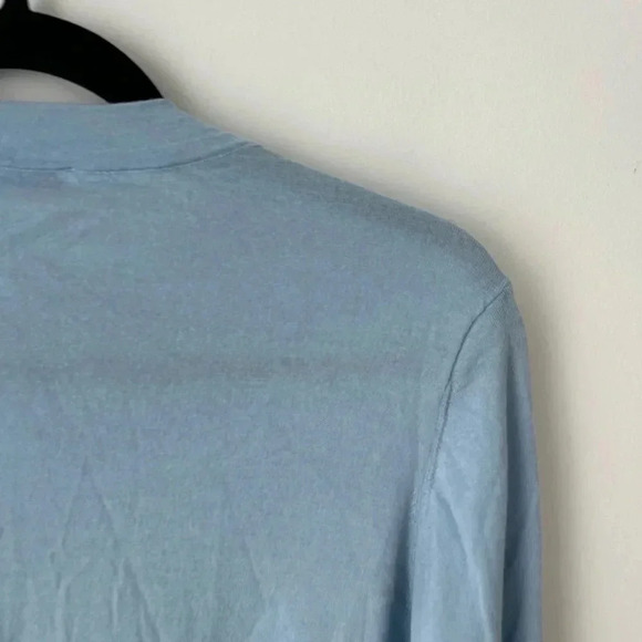 Sandro Paris blue  merino wool sweater - Picture 11 of 12